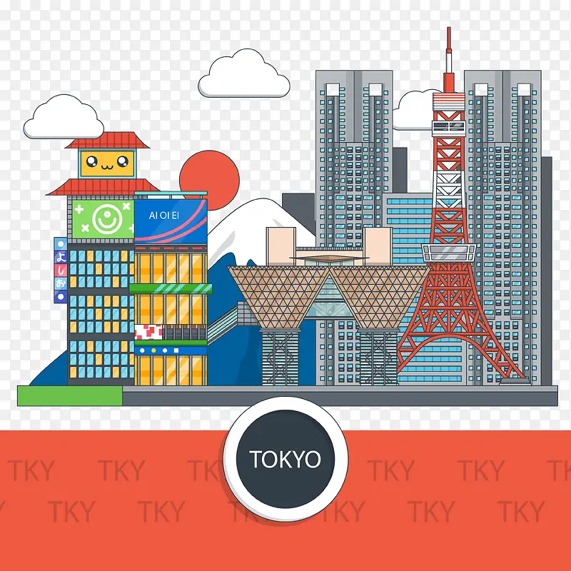 日本城市剪影