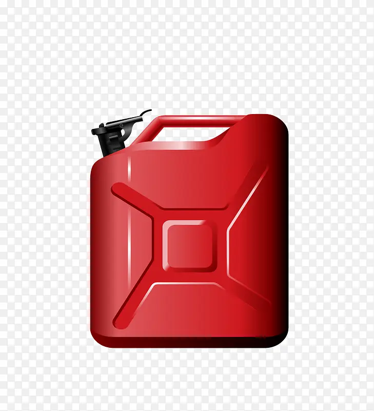 红色的油桶设计素材
