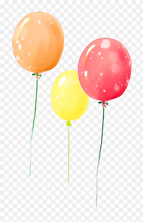 水彩气球