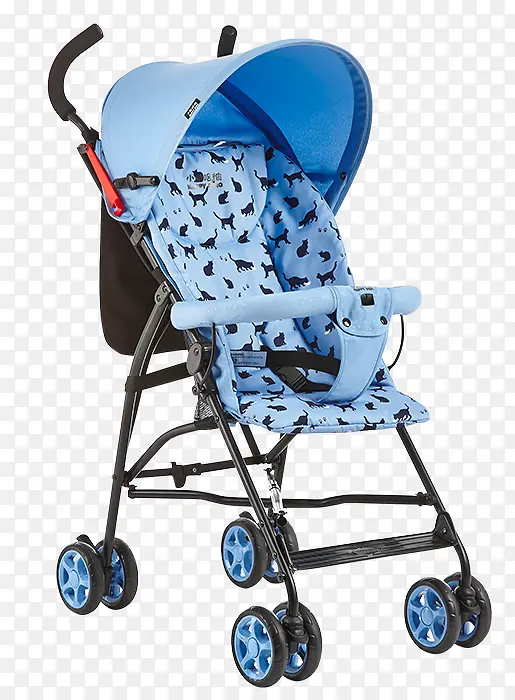 蓝色婴儿椅
