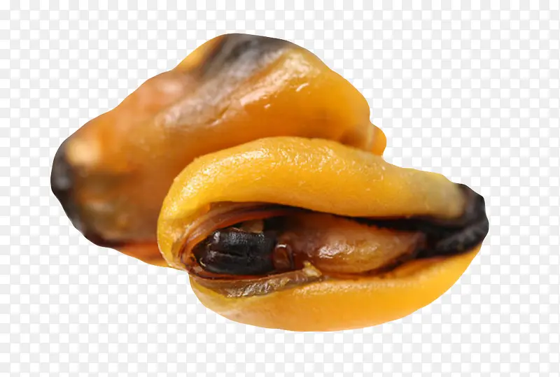 健康的干牡蛎实物
