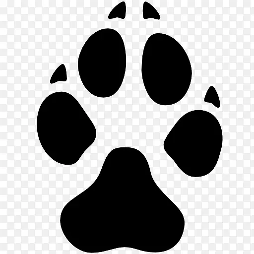 Animals Dog Track Icon