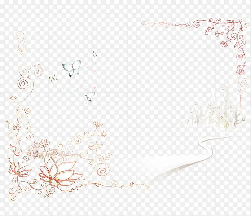 插画花边边框