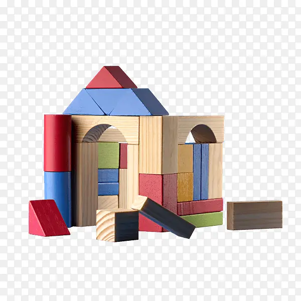 积木玩具房子