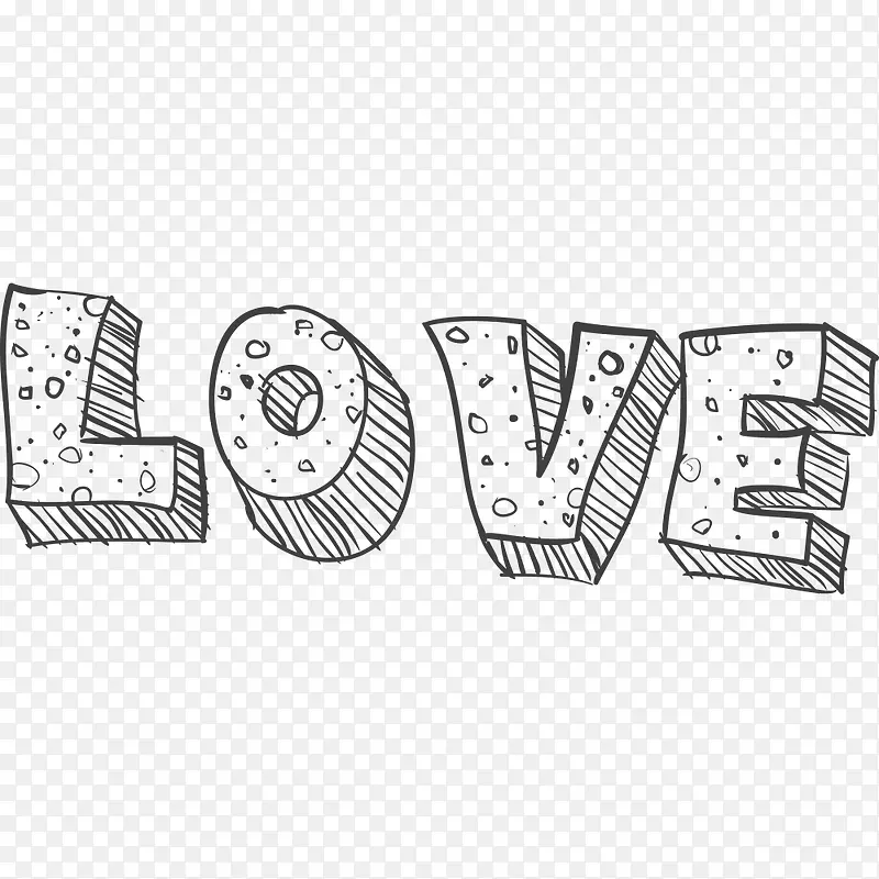 love字体设计