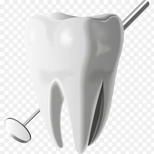 牙齿修复效果图