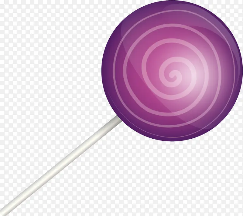 美味紫色棒棒糖