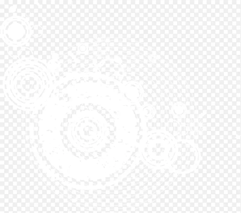 白色圆圈效果