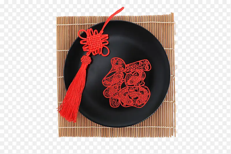 传统中国结剪纸