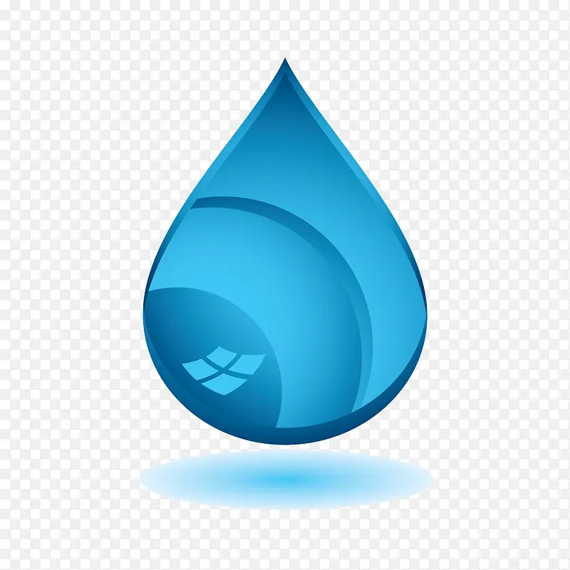 微软水滴标志