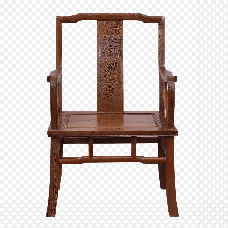 高扶手竹节椅