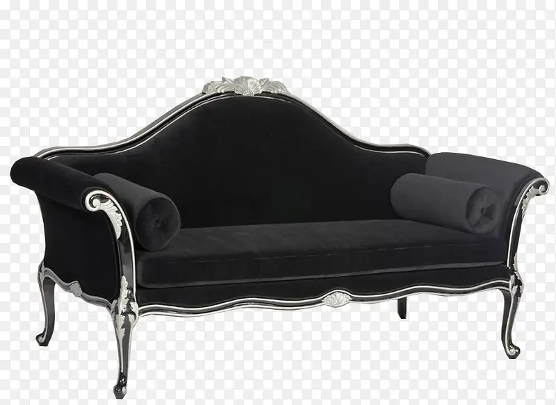 黑色办公法式沙发椅