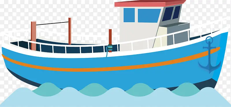 精美打鱼渔民渔船设计