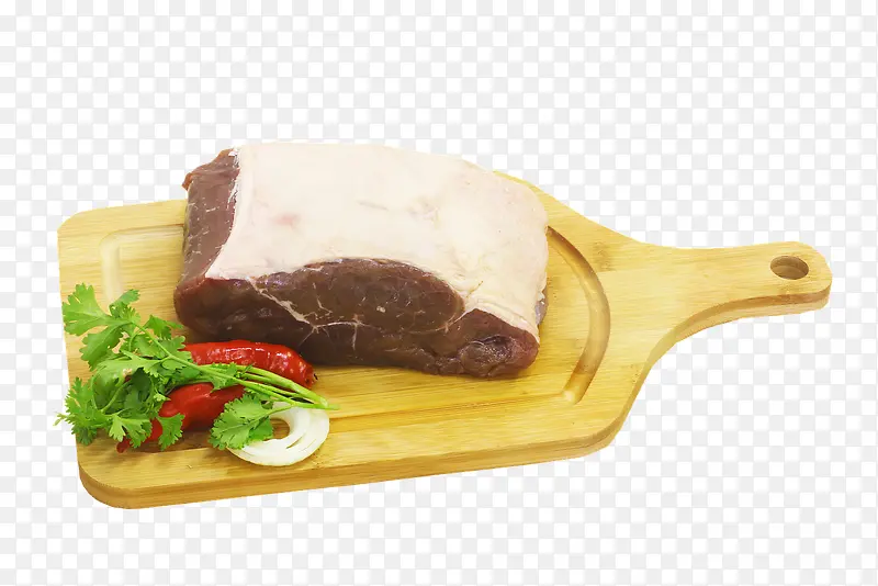 砧板上的牛肉
