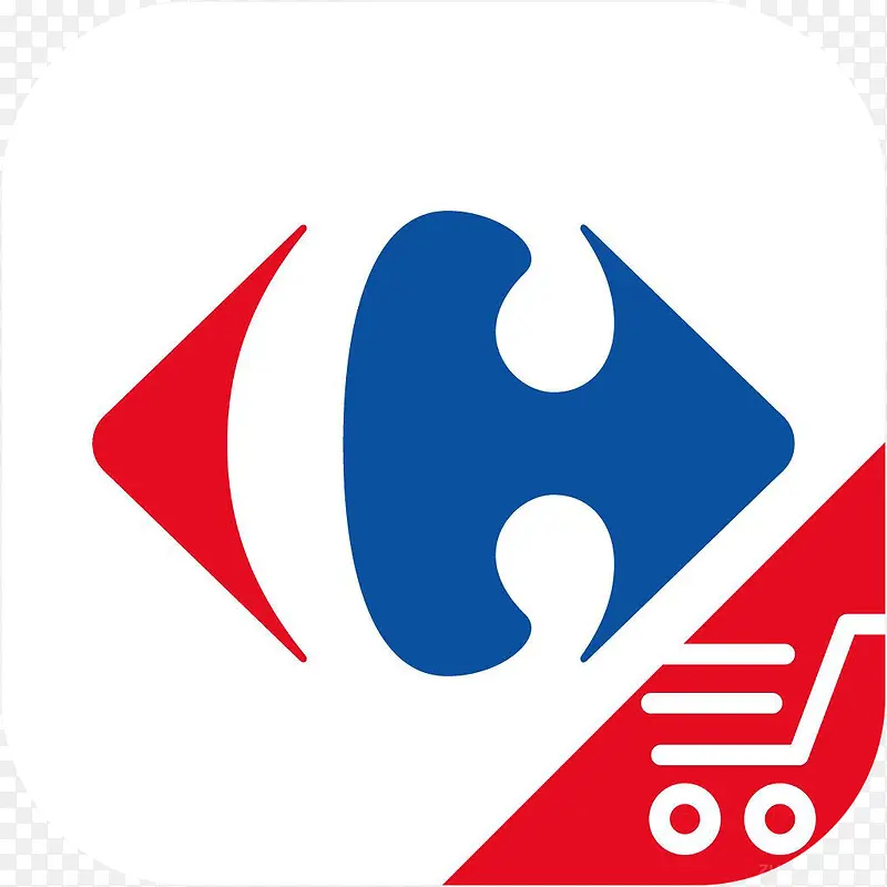 手机家乐福商城购物应用图标logo