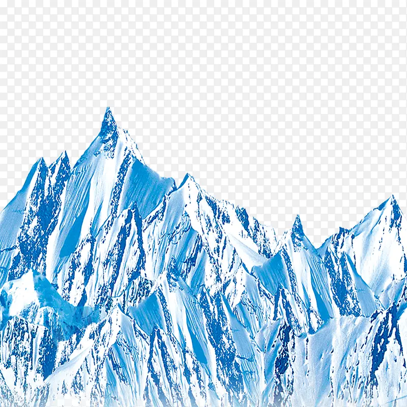 形态各异的冰山