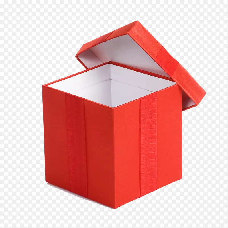 红色纸盒