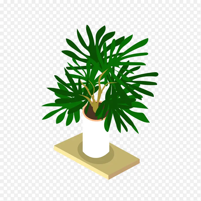 矢量手绘办公室绿色植物PNG图片素材下载_图片编号ydmwzzaq-免抠素材网