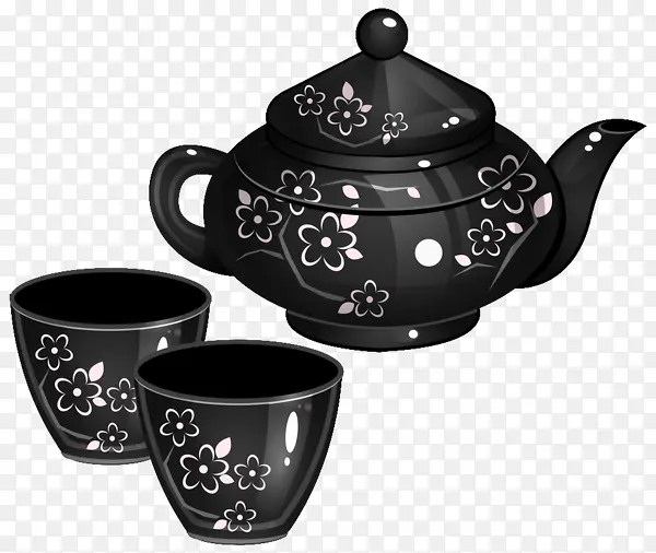黑色茶具