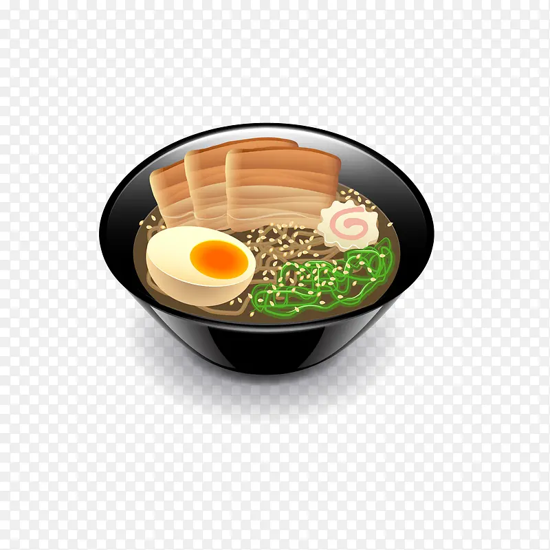 日式拉面食物设计