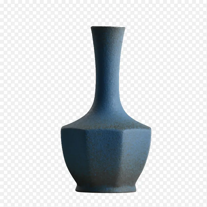 磨砂黑蓝渐变花瓶