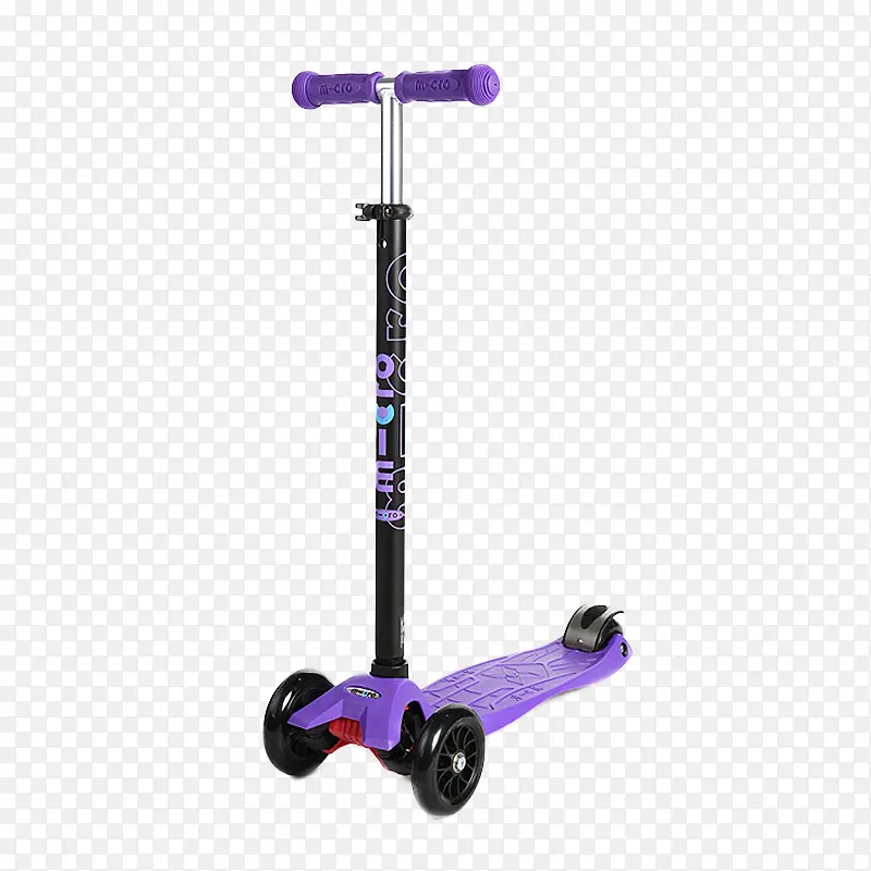 紫色儿童玩具滑板车
