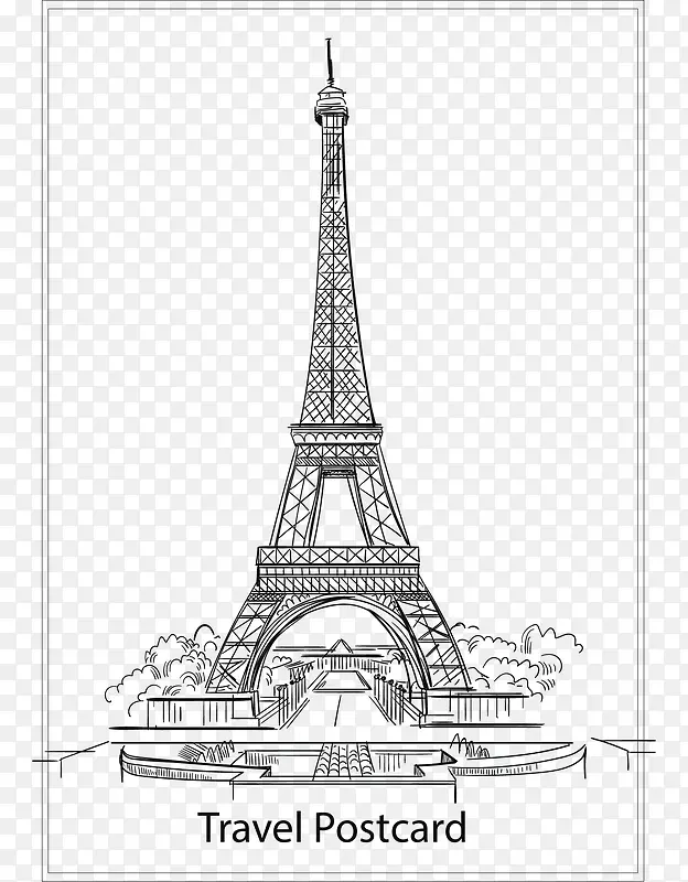 法国旅游巴黎铁塔