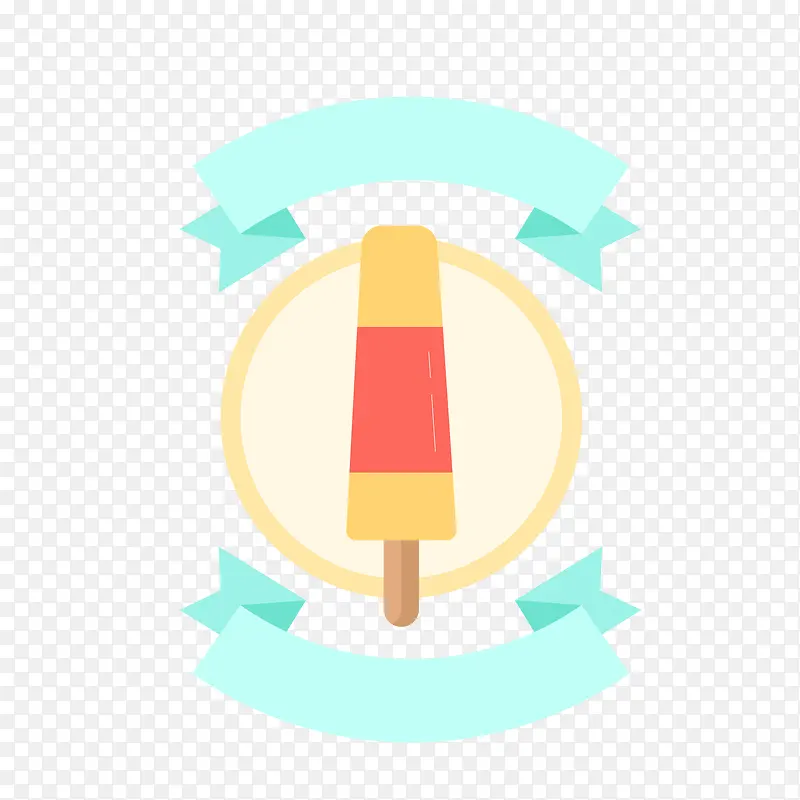彩色冰棒标签条幅PNG图片素材下载_图片编号qaxwbdey-免抠素材网