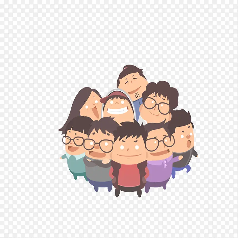 团体小人PNG图片素材下载_图片编号qggbekbq-免抠素材网