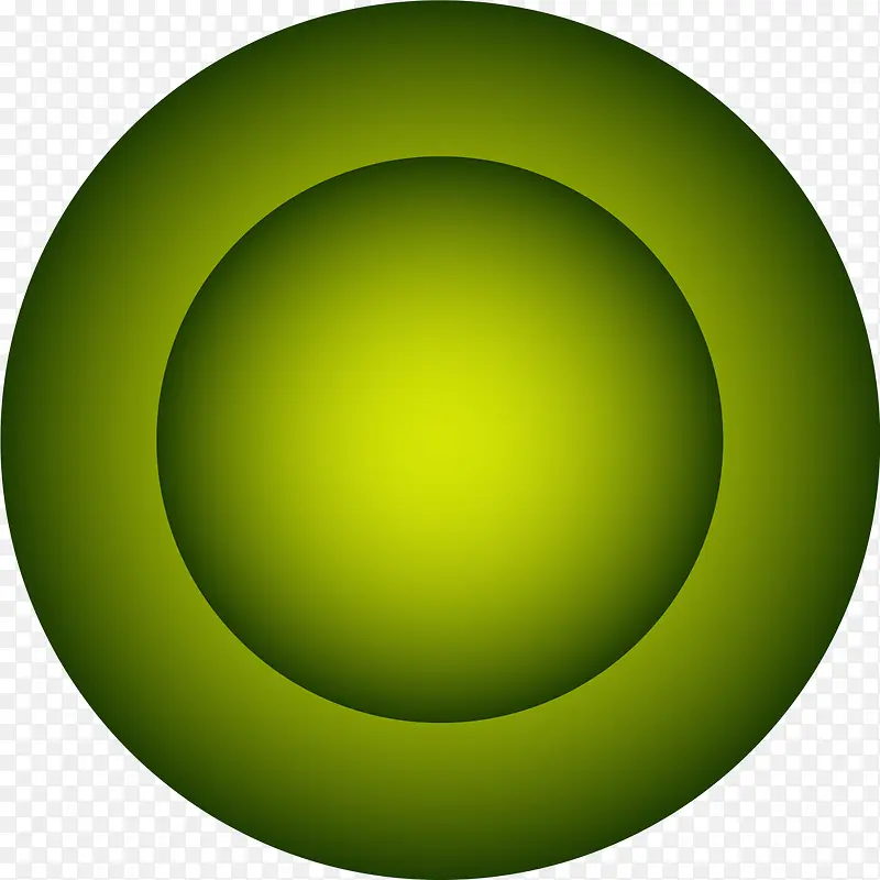 绿色圆圈光辉