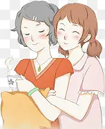 母女