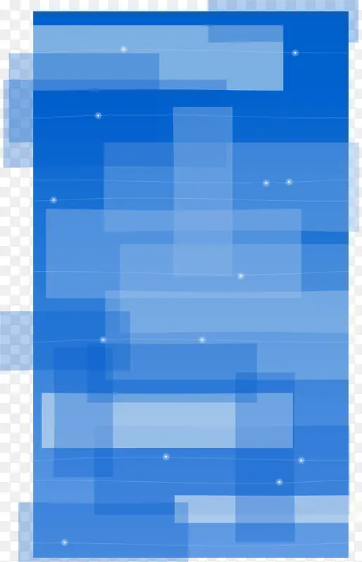 蓝色透明层叠图案