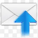 邮件发送信封消息电子邮件信水晶