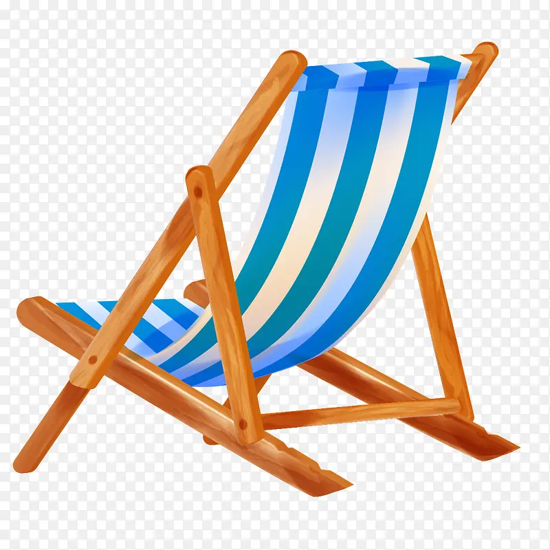 惬意沙滩椅