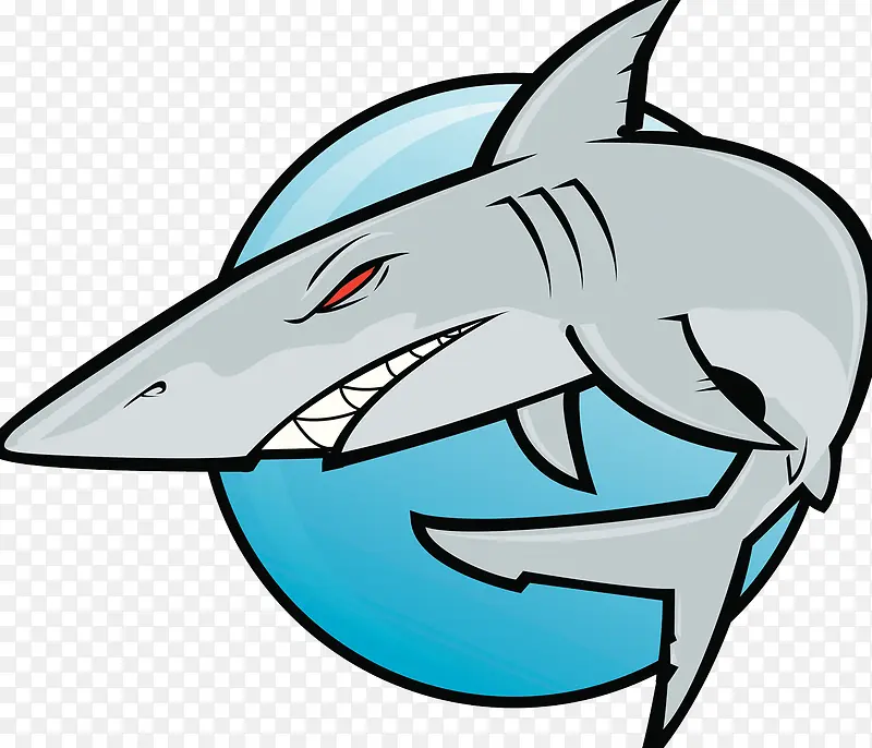 邪恶凶猛的鲨鱼