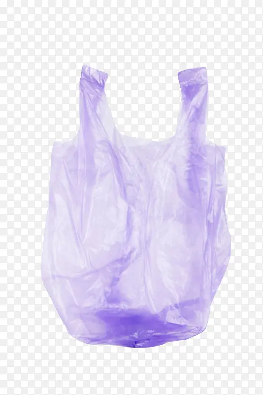 紫色的塑胶袋子实物