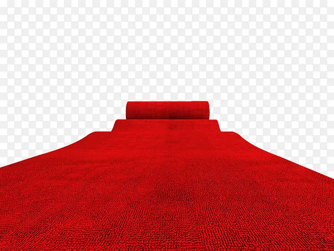 红地毯由近及远的地毯