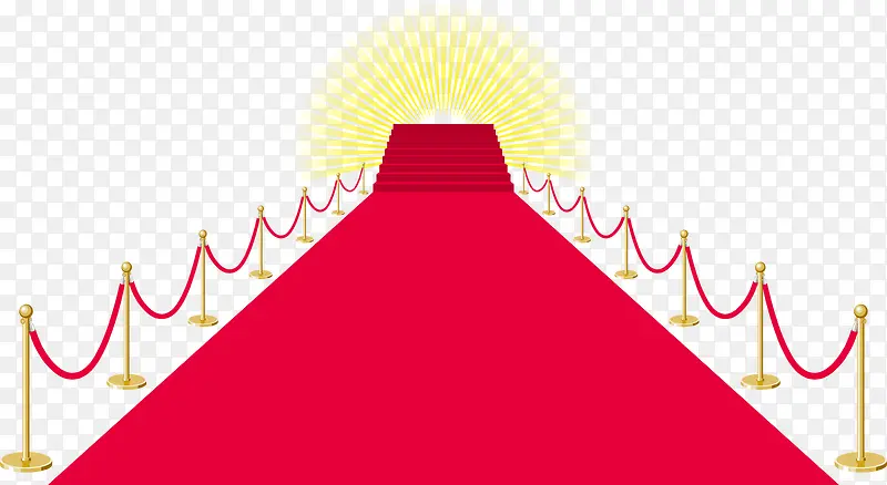 婚礼红色护栏地毯