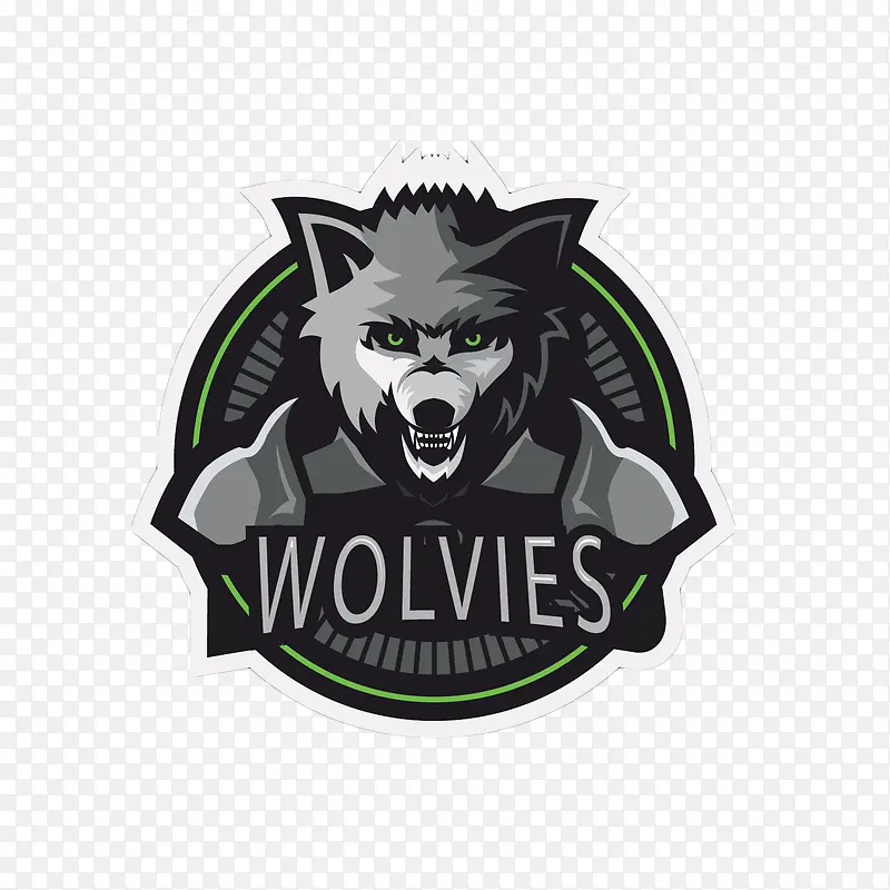 灰狼体育竞技游戏logo