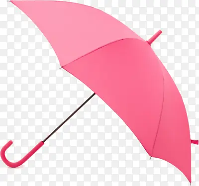 粉色的雨伞