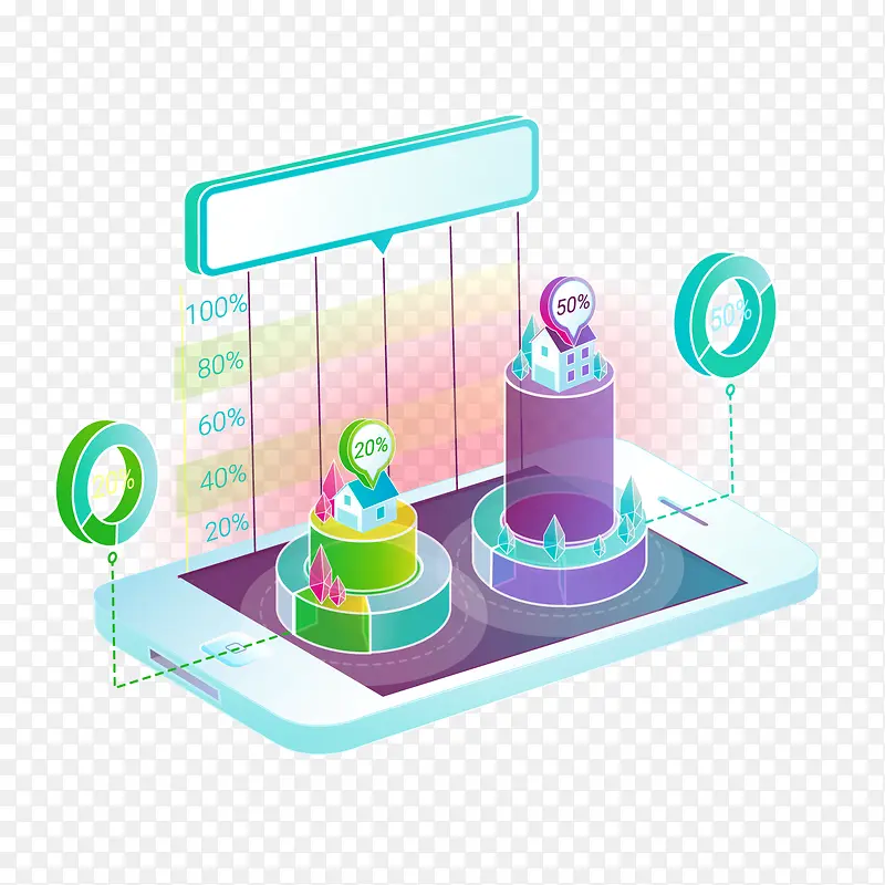 彩色卡通数据分析矢量图PNG图片素材下载_图片编号qggndxaq-免抠素材网