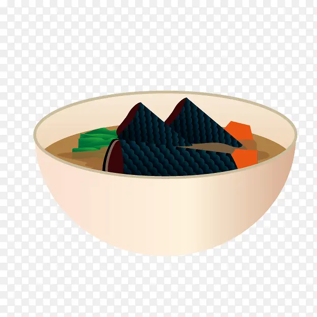 卡通海苔味增汤