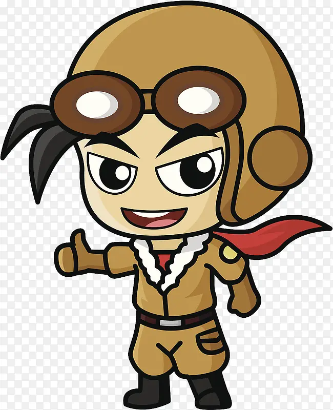 卡通飞行员&眼镜PNG图片素材下载_图片编号yaxepvoq-免抠素材网