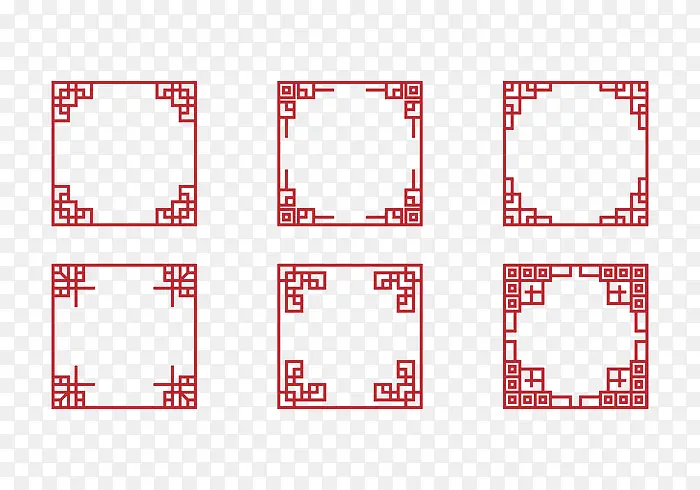 日本平面向量边框