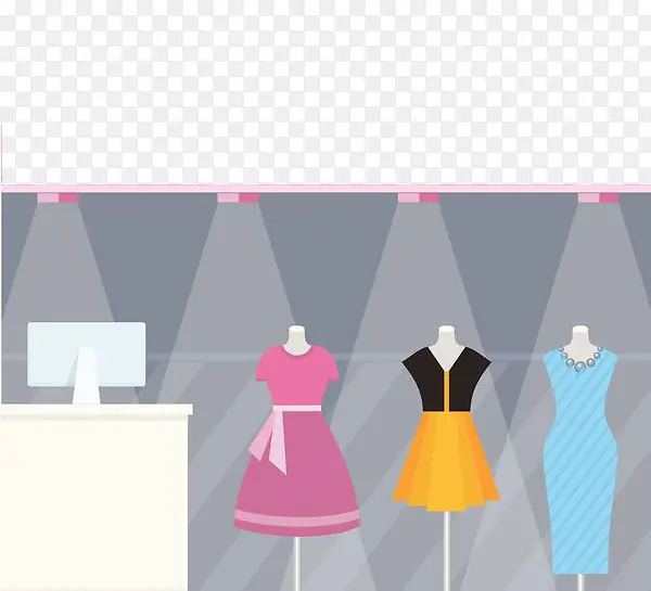 收银他旁的女性服饰PNG图片素材下载_图片编号ylnmrzpy-免抠素材网