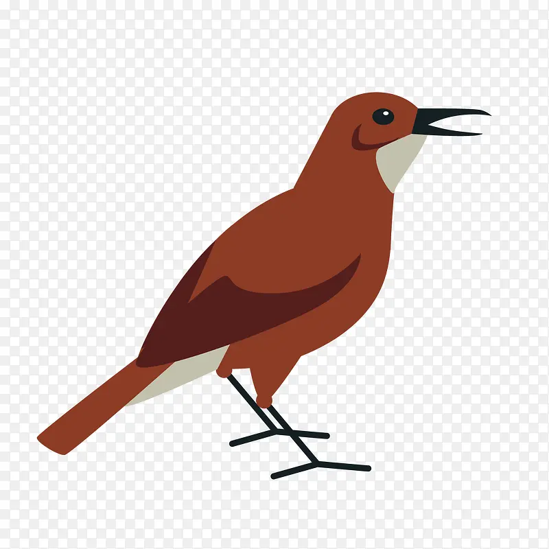 矢量图动物小鸟设计
