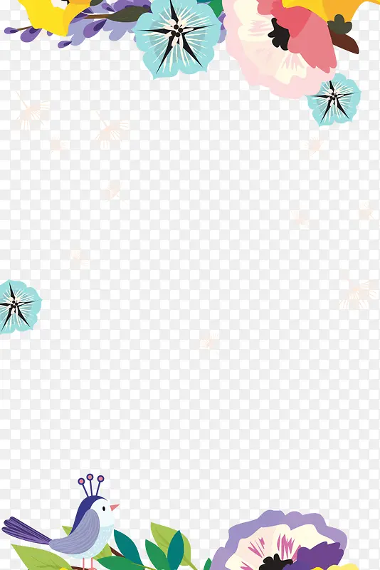 小清新毕业季青春不散场主题海报
