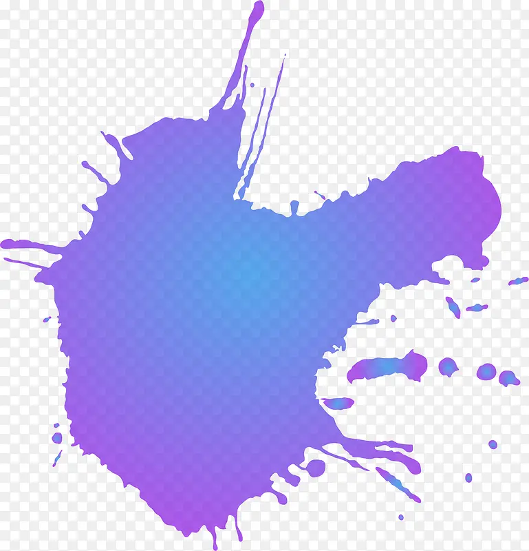 抽象紫色水滩