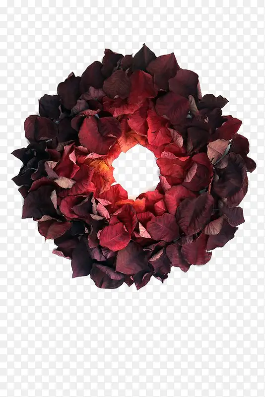 红色花瓣