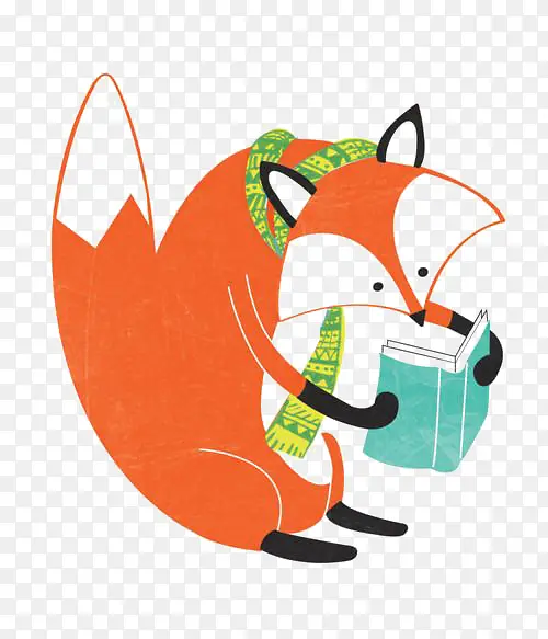 看书的狐狸